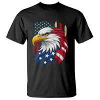 Fierce American Eagle T Shirt Bold Patriotic 4th of July USA Freedom - Wonder Print Shop