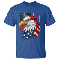Fierce American Eagle T Shirt Bold Patriotic 4th of July USA Freedom - Wonder Print Shop