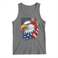 Fierce American Eagle Tank Top Bold Patriotic 4th of July USA Freedom - Wonder Print Shop