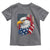 Fierce American Eagle Toddler T Shirt Bold Patriotic 4th of July USA Freedom - Wonder Print Shop