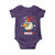 WTF Is A Kilometer Bruh Baby Onesie Funny Patriotic American Bald Eagle TS02