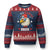 WTF Is A Kilometer Bruh Ugly Christmas Sweater Funny Patriotic American Bald Eagle - Wonder Print Shop