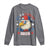 WTF Is A Kilometer Bruh Long Sleeve Shirt Funny Patriotic American Bald Eagle TS02