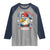 WTF Is A Kilometer Bruh Raglan Shirt Funny Patriotic American Bald Eagle TS02