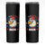 WTF Is A Kilometer Bruh Skinny Tumbler Funny Patriotic American Bald Eagle TS02