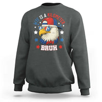 WTF Is A Kilometer Bruh Sweatshirt Funny Patriotic American Bald Eagle TS02