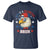 WTF Is A Kilometer Bruh T Shirt Funny Patriotic American Bald Eagle TS02