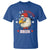 WTF Is A Kilometer Bruh T Shirt Funny Patriotic American Bald Eagle TS02