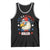WTF Is A Kilometer Bruh Tank Top Funny Patriotic American Bald Eagle TS02
