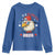 WTF Is A Kilometer Bruh Youth Sweatshirt Funny Patriotic American Bald Eagle TS02