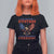 The Metric System Can't Measure Freedom T Shirt For Women Funny Patriotic Eagle 4th of July USA Flag - Wonder Print Shop