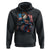 Patriotic Eagle Driving Monster Truck Hoodie 4th of July USA Flag Freedom - Wonder Print Shop