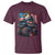 Patriotic Eagle Driving Monster Truck T Shirt 4th of July USA Flag Freedom - Wonder Print Shop
