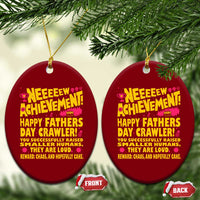 New Achievement Happy Fathers Day Crawler Ceramic Ornament Funny Gamer Dad LitRPG Gaming Milestone