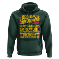 New Achievement Happy Fathers Day Crawler Hoodie Funny Gamer Dad LitRPG Gaming Milestone