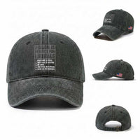 Prison Is Perfect For Liberals Washed Cotton Baseball Cap Satirical List Retro Grunge Conservative Humor
