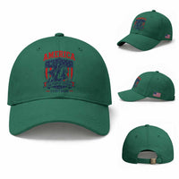 250 Years of Freedom Paul Revere Midnight Ride Baseball Cap Patriotic Historical Revolution American Flag Shield