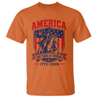 250 Years of Freedom Paul Revere Midnight Ride T Shirt Patriotic Historical Revolution American Flag Shield