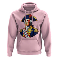 George Washington Patriotic History Graphic Hoodie Liberty Looks Good On Me 4th of July Founding Father Humor