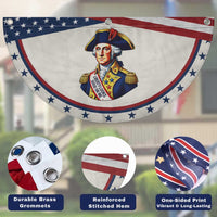 George Washington History Graphic Patriotic Fan Flag Liberty Looks Good On Me 4th of July Founding Father Humor