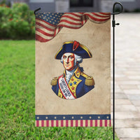 George Washington History Graphic Patriotic Garden Flag Liberty Looks Good On Me 4th of July Founding Father Humor