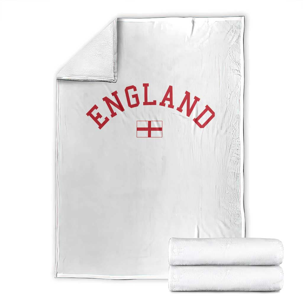 Vintage England Flag Pride Throw Blanket Patriotic St Georges Cross Heritage