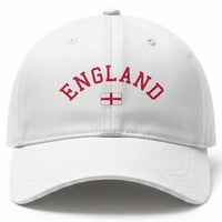 Vintage England Flag Pride Baseball Cap Patriotic St Georges Cross Heritage