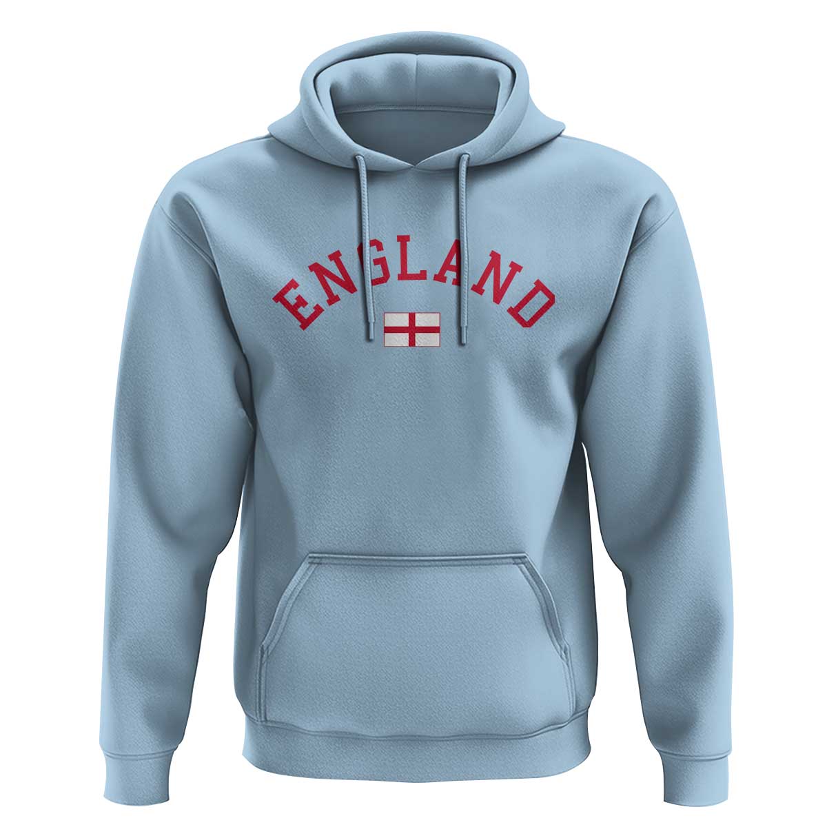 Vintage England Flag Pride Hoodie Patriotic St Georges Cross Heritage