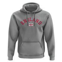 Vintage England Flag Pride Hoodie Patriotic St Georges Cross Heritage
