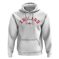 Vintage England Flag Pride Hoodie Patriotic St Georges Cross Heritage