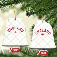 Vintage England Flag Pride Ceramic Ornament Patriotic St Georges Cross Heritage
