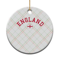 Vintage England Flag Pride Ceramic Ornament Patriotic St Georges Cross Heritage