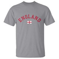 Vintage England Flag Pride T Shirt Patriotic St Georges Cross Heritage