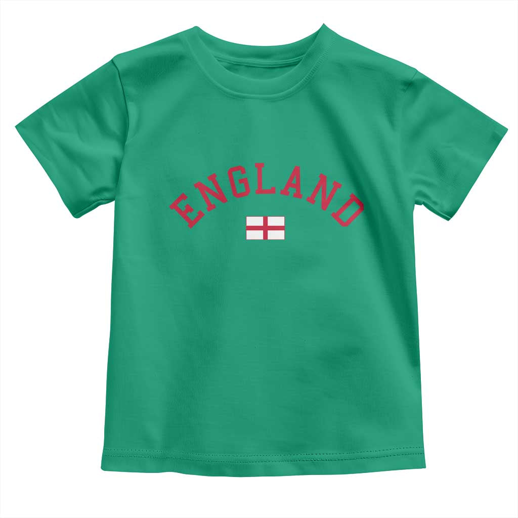 Vintage England Flag Pride Toddler T Shirt Patriotic St Georges Cross Heritage