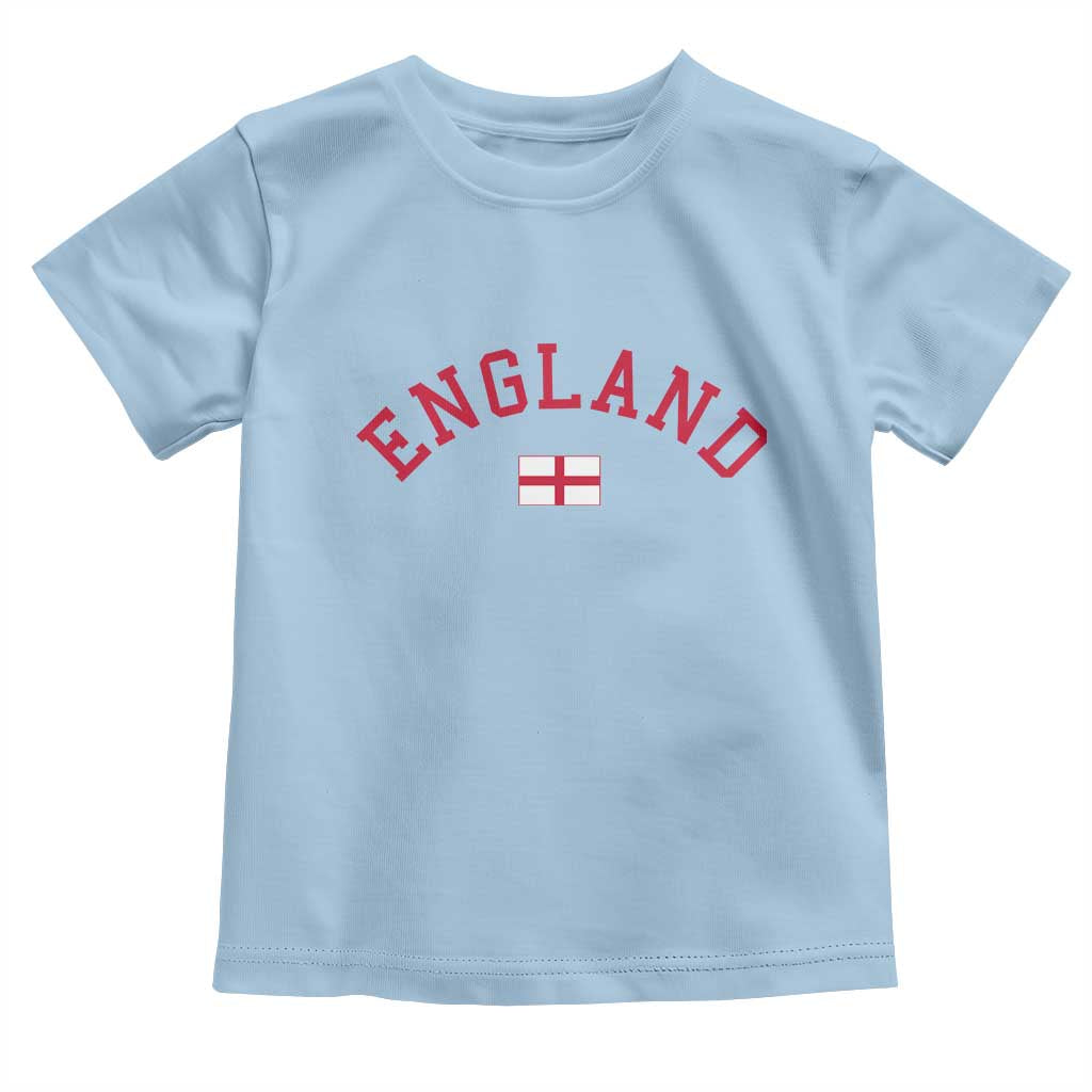 Vintage England Flag Pride Toddler T Shirt Patriotic St Georges Cross Heritage