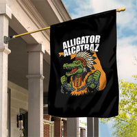 Native Alligator Alcatraz Garden Flag Florida Gator Break The Chain - Wonder Print Shop