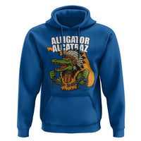 Native Alligator Alcatraz Hoodie Florida Gator Break The Chain - Wonder Print Shop