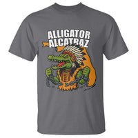 Native Alligator Alcatraz T Shirt Florida Gator Break The Chain - Wonder Print Shop