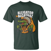 Native Alligator Alcatraz T Shirt Florida Gator Break The Chain - Wonder Print Shop