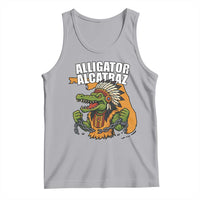 Native Alligator Alcatraz Tank Top Florida Gator Break The Chain - Wonder Print Shop
