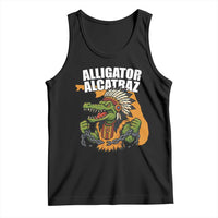 Native Alligator Alcatraz Tank Top Florida Gator Break The Chain - Wonder Print Shop