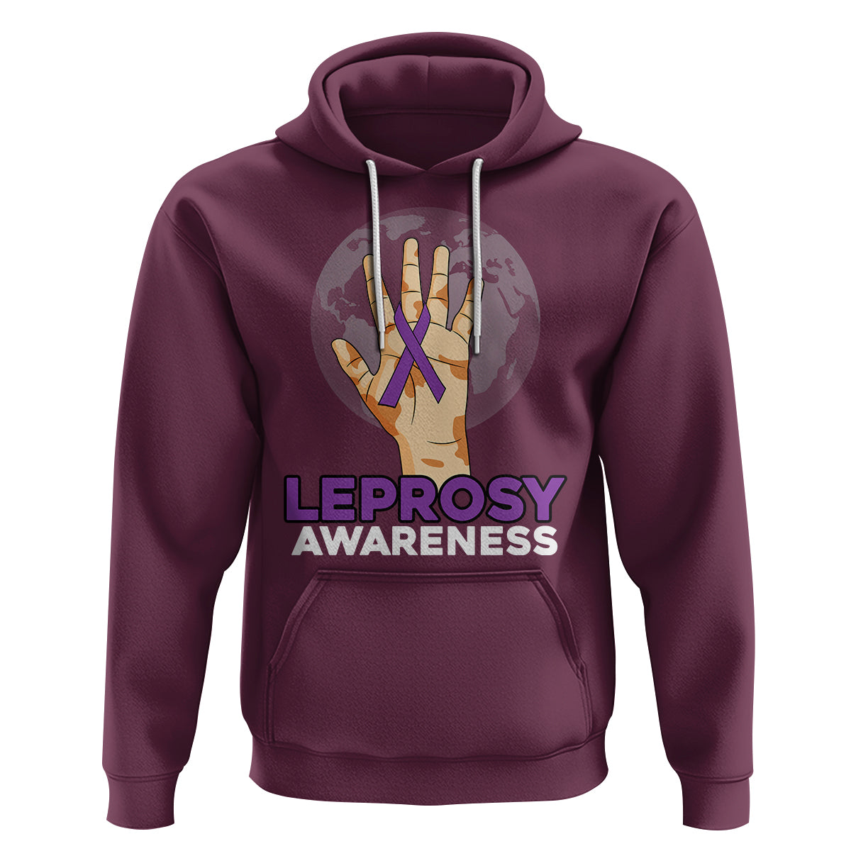 Leprosy Awareness Hoodie - Wonder Print Shop