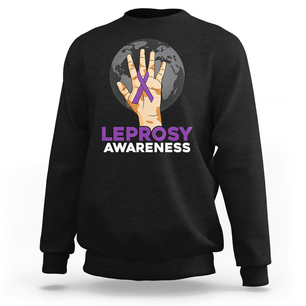 Leprosy Awareness Sweatshirt - Wonder Print Shop