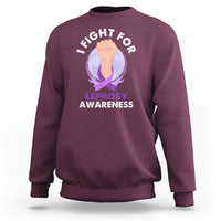 Leprosy Awareness Sweatshirt I Fight For Leprosy Awareness - Wonder Print Shop