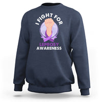 Leprosy Awareness Sweatshirt I Fight For Leprosy Awareness - Wonder Print Shop