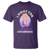 Leprosy Awareness T Shirt I Fight For Leprosy Awareness - Wonder Print Shop