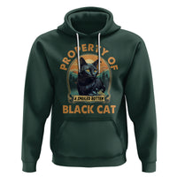 Black Cat Hoodie Property Of Black Cat - Wonder Print Shop