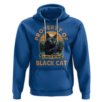 Black Cat Hoodie Property Of Black Cat - Wonder Print Shop