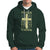 Christian Patriotic Hoodie Prayer Warrior Camo American Flag Bible Verse Faith Jesus - Wonder Print Shop