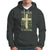 Christian Patriotic Hoodie Prayer Warrior Camo American Flag Bible Verse Faith Jesus - Wonder Print Shop
